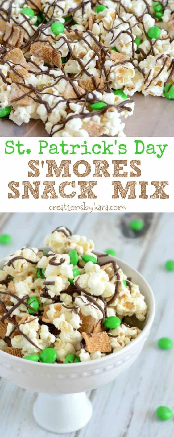 St. Patrick's Day - S'Mores Snack Mix