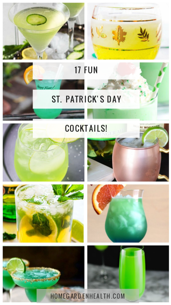 17 St. Patrick's Day Cocktails #St.Patrick'sDay