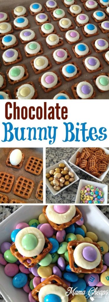 Our kids just  love this Easter treat, made this before using Hershey kisses, but using white choc eggs gives it an Easter feel! #Eastertreat #Easter