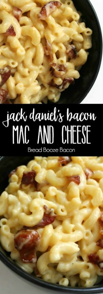 Jack Daniel's bacon and mac and cheese! what could be more delicious and easy to make? #jackdaniels #jackdanielsrecipes #macandcheese