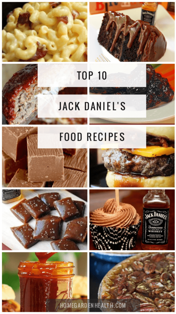 The Top 10 Jack Daniel's Food Recipes. #JackDaniels #Recipes #JackDanielsFoodRecipes