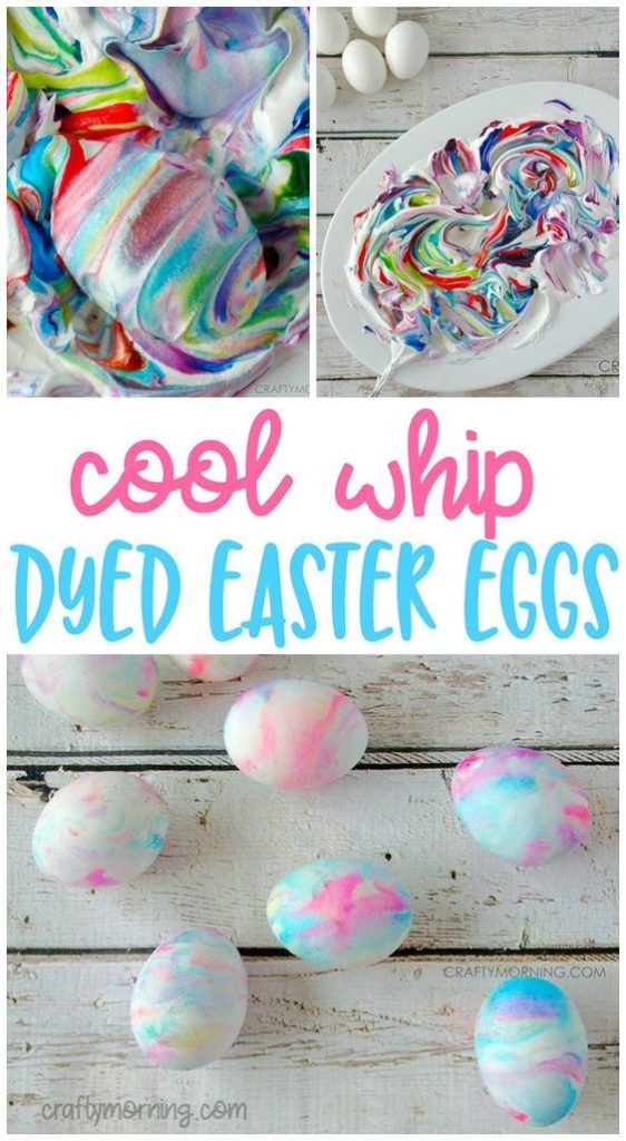 Top 10 Easter Egg Decorating Ideas For Kids! - What a clever idea, best of all these are safe to eat!, great snack or treat during Easter, these eggs are a great craft idea to get your kids involved in