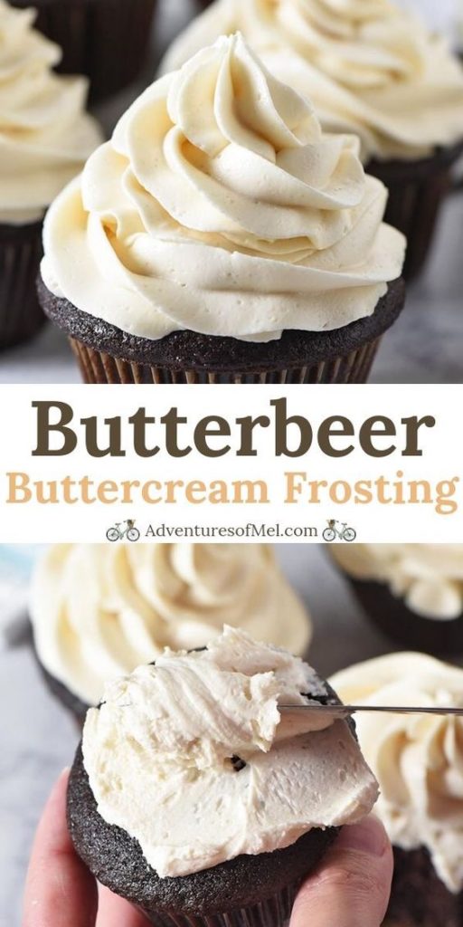 How to make perfect Butterbeer Buttercream Frosting #butterbeer #buttercream #frosting