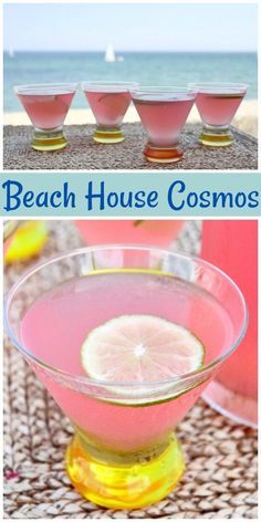 This beachy feeling cocktail is a perfect summer cocktail for celebrating this year. #summercocktail #Cosmopolitan #cosmococktail