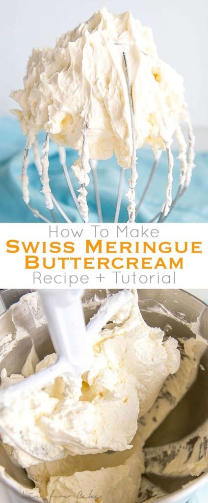 Recipe and tutorial of how to make Swiss Meringue Buttercream, #Buttercream #swiss #meringue