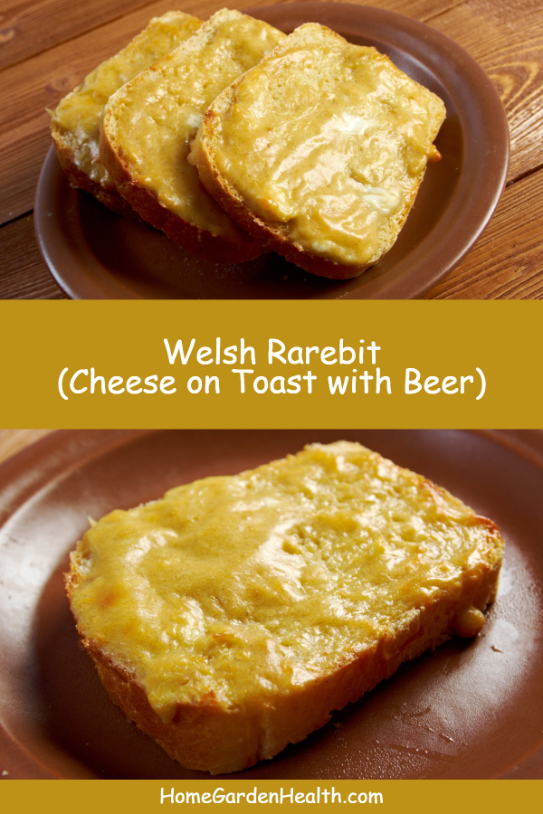 Traditional Welsh Rarebit, is a family favorite when it comes to comfort food,  the beer, mustard and cheddar topping is just heavenly! #welshrarebit #cheeseontoast #toastedcheese