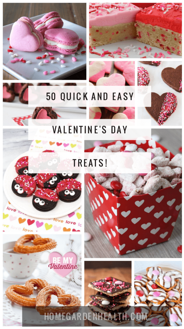 50+ Valentine's Day Treats - Quick and Easy - Made to Share
