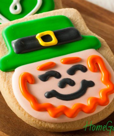 St. Patrick's day treats - leprechaun cookies