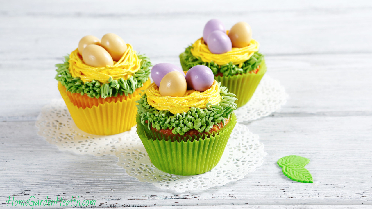 3 Easter Cupcakes