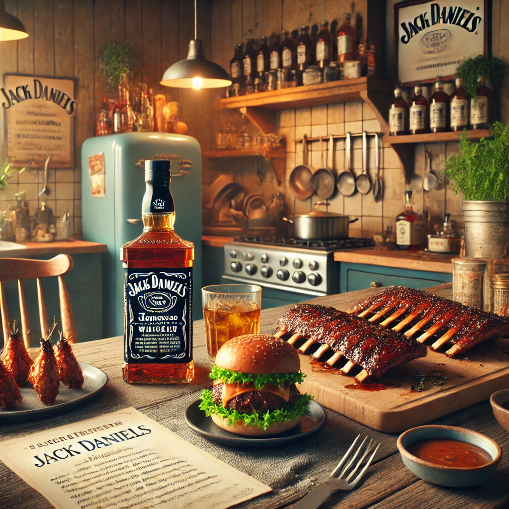 Jack Daniels can be used in a variety of ways in the kitchen