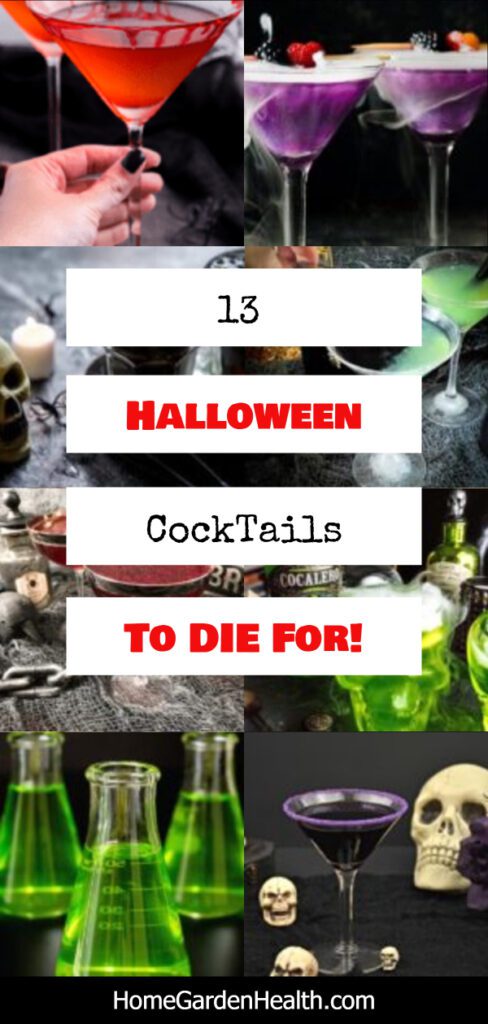 Halloween Cocktails Pinterest Pin
