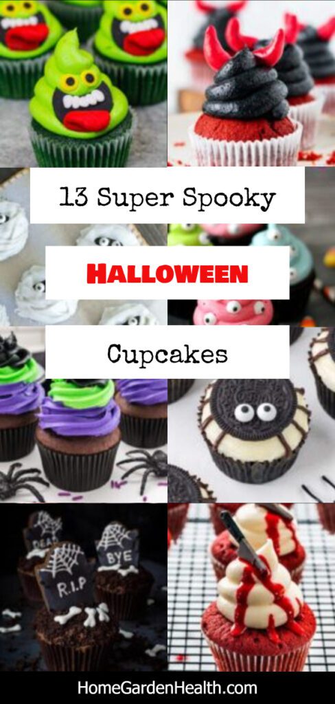 13 Super Spooky Halloween Cupcakes to make your Halloween a memorable one!
