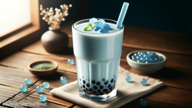 Blue Boba Milk Tea Recipe - Butterfly Pea Flower Milk Tea