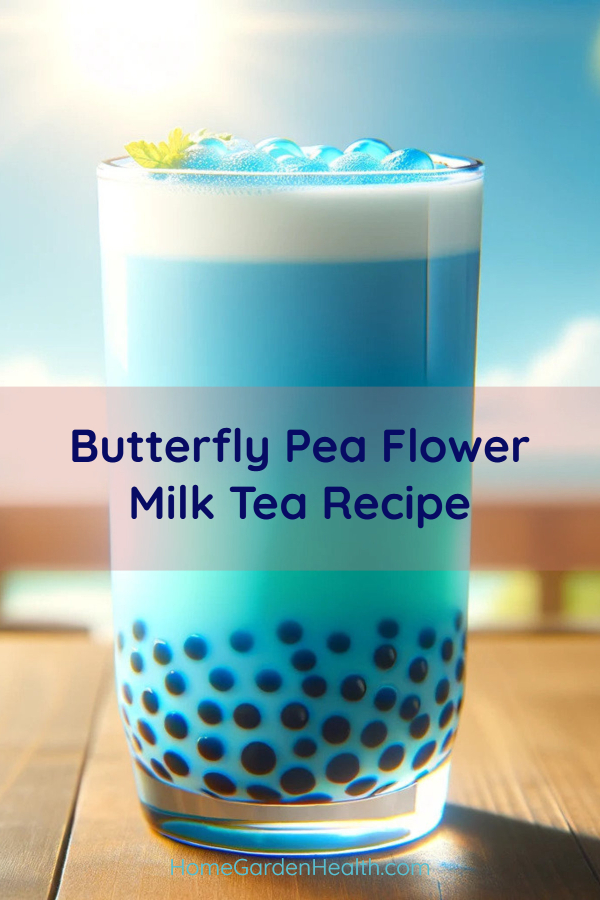 Butterfly Pea Flower Milk Tea Recipe