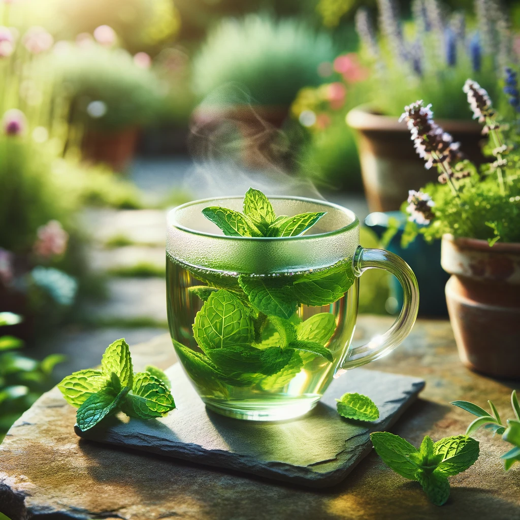 Peppermint tea - delicious and great of building a robust immune system