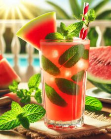 Watermelon Mojito Cocktail