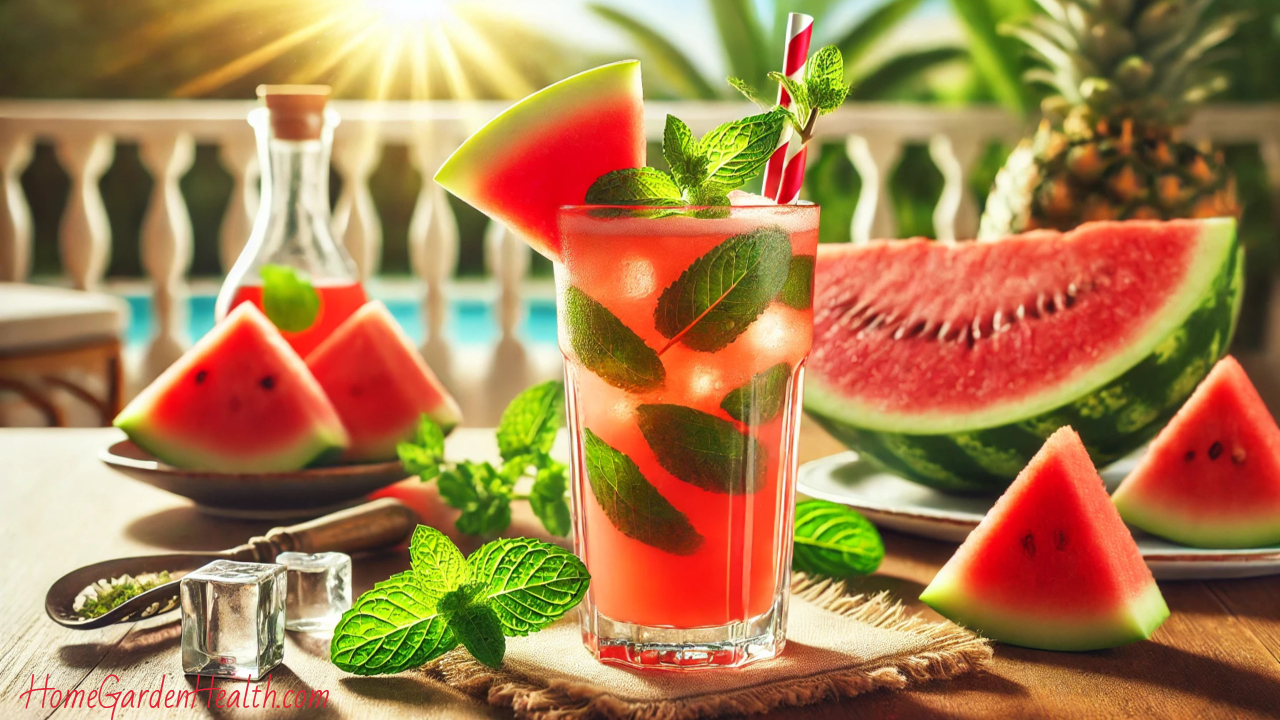 Watermelon Mojito Cocktail