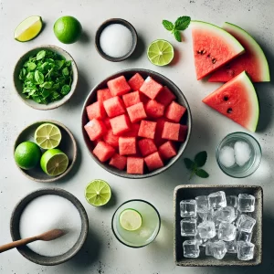 watermelon slushie ingredients