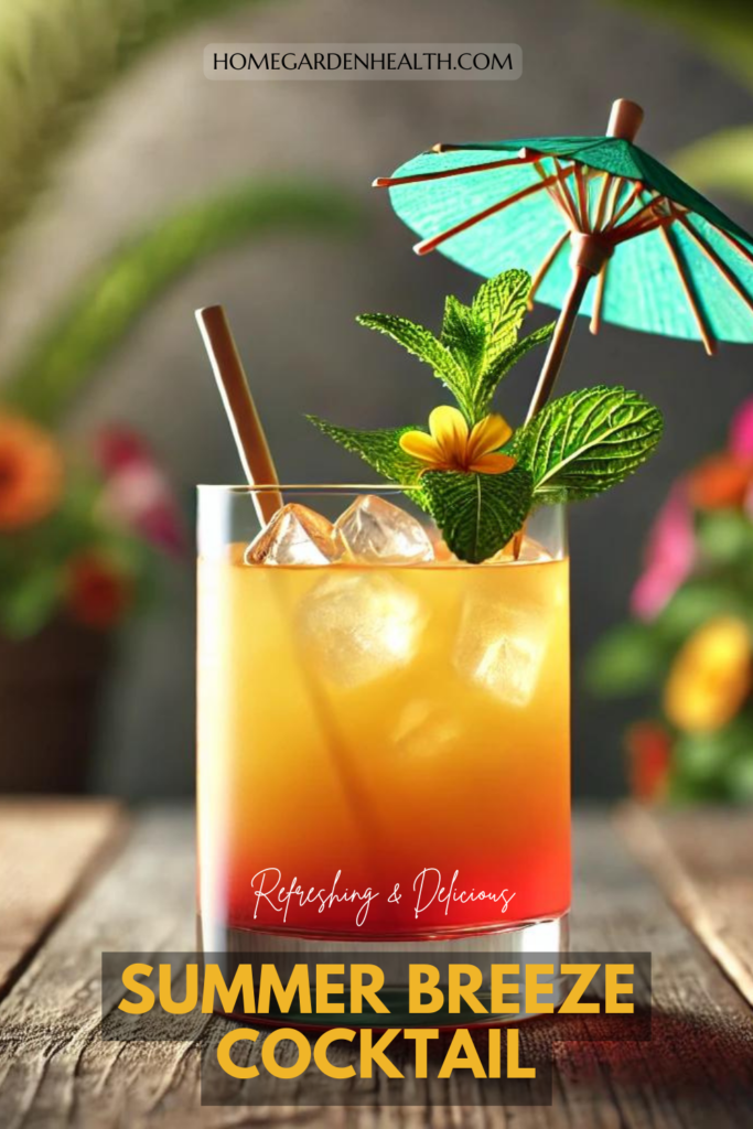 Refreshing Summer Breeze Cocktail