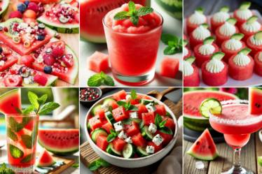 The best 10 Wastermelon recipes for summer and spring