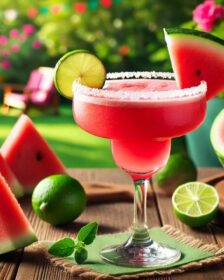 Watermelon Margarita Cocktail recipe