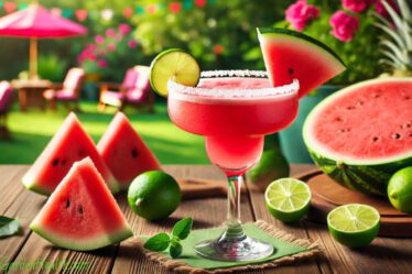 Watermelon Margarita Cocktail recipe