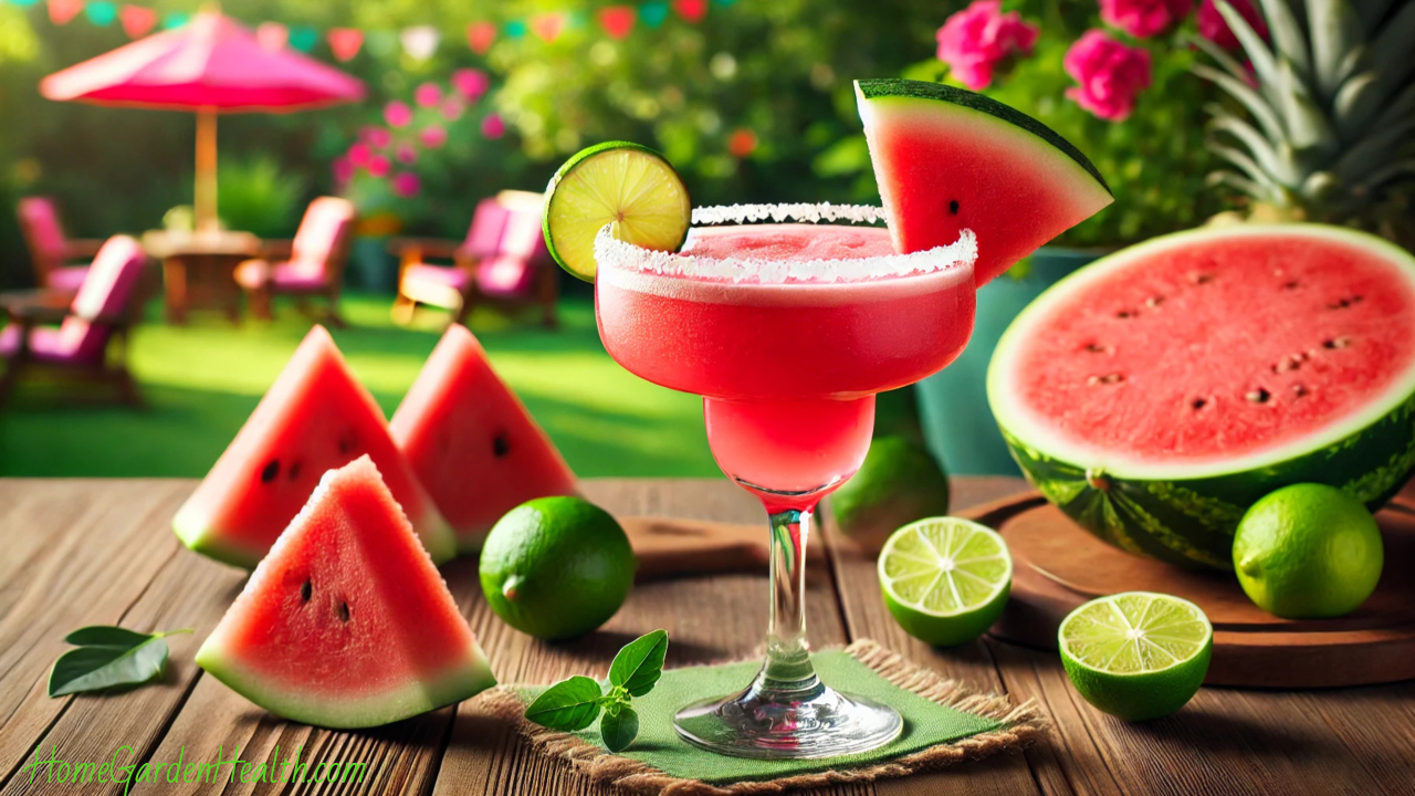 Watermelon Margarita Cocktail recipe