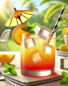 The tropical Summer Breeze Cocktail