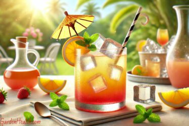 The tropical Summer Breeze Cocktail