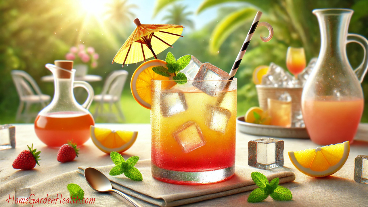 The tropical Summer Breeze Cocktail