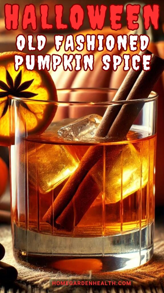 Halloween old fashioned Pumpkin Spice