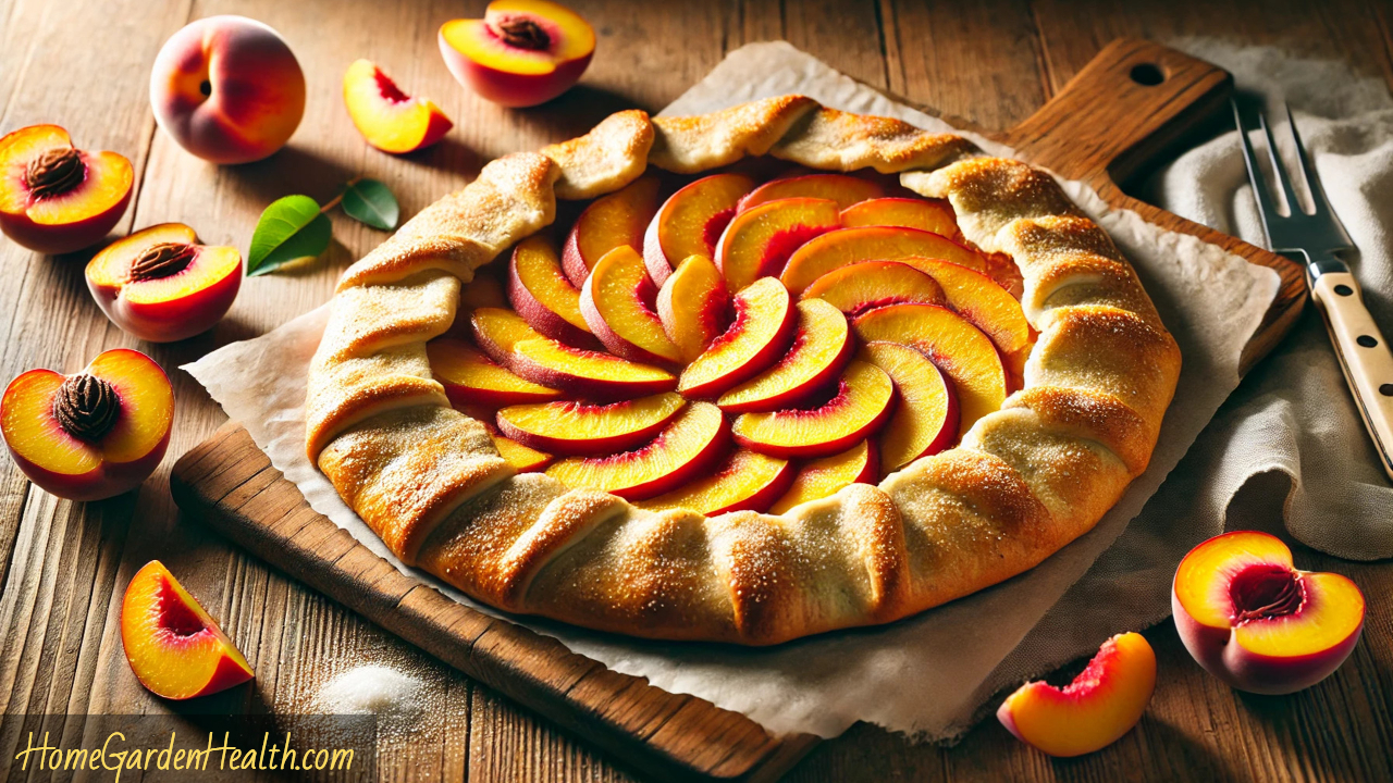 Peach Galette Recipe Main