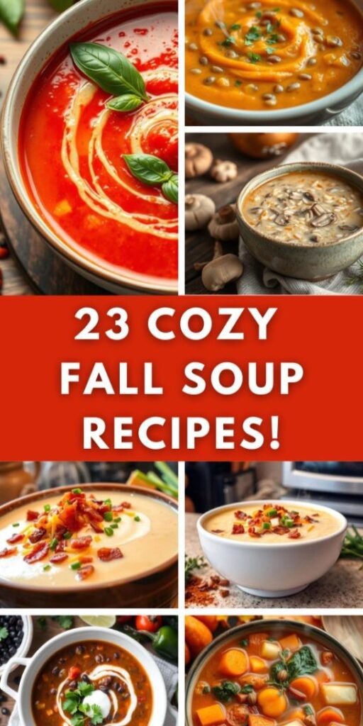 7 of 23 soup recipes for fall