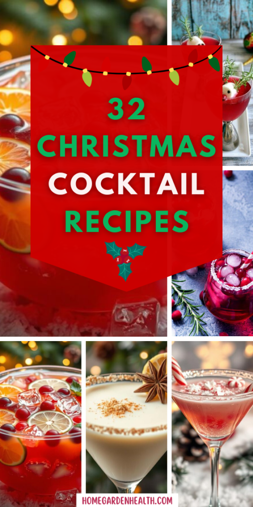 32 christmas cocktail recipes