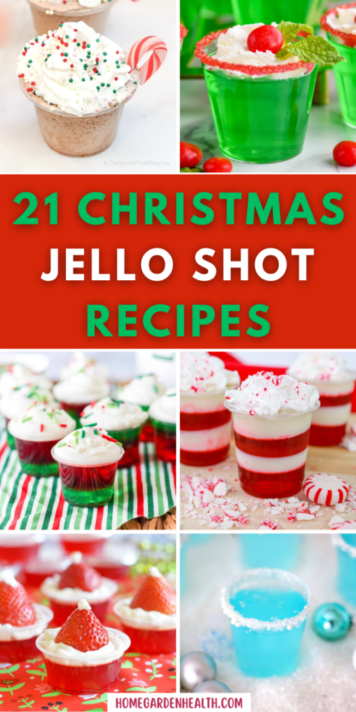 jello shots recipes for christmas season