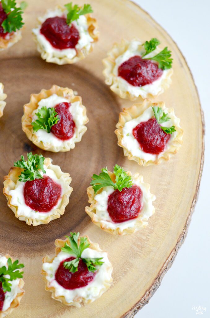 CRANBERRY CREAM CHEESE APPETIZER