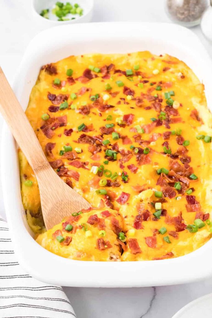 Loaded Mashed Potato Casserole