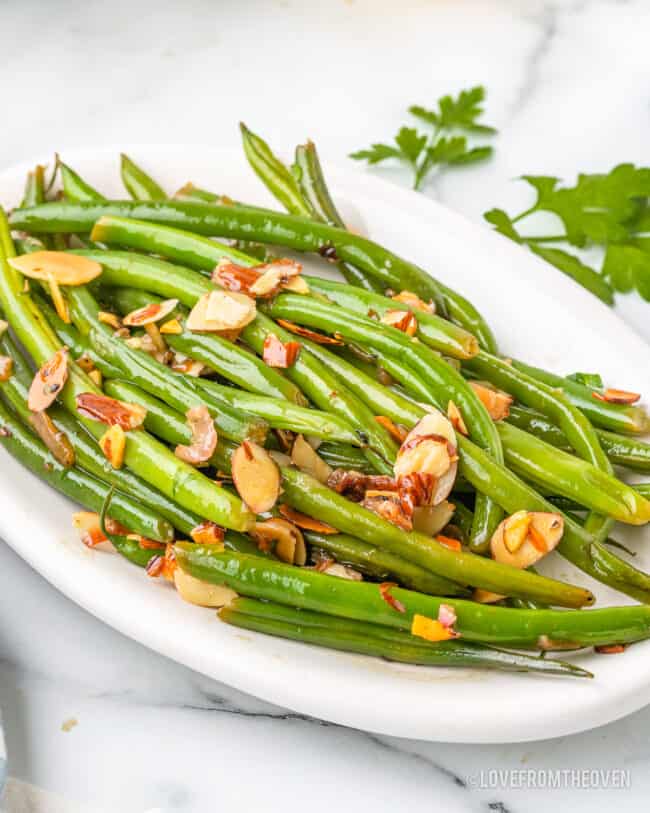 Green Bean Almondine